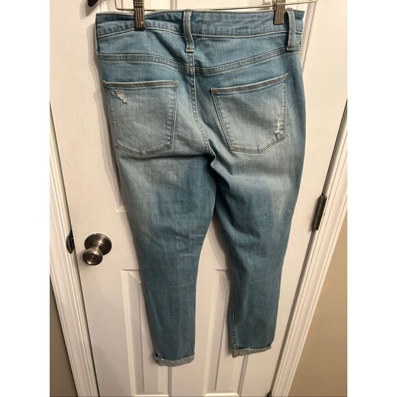 Universal thread light washed ripped jeans size 4/27 - Picture 4 of 5